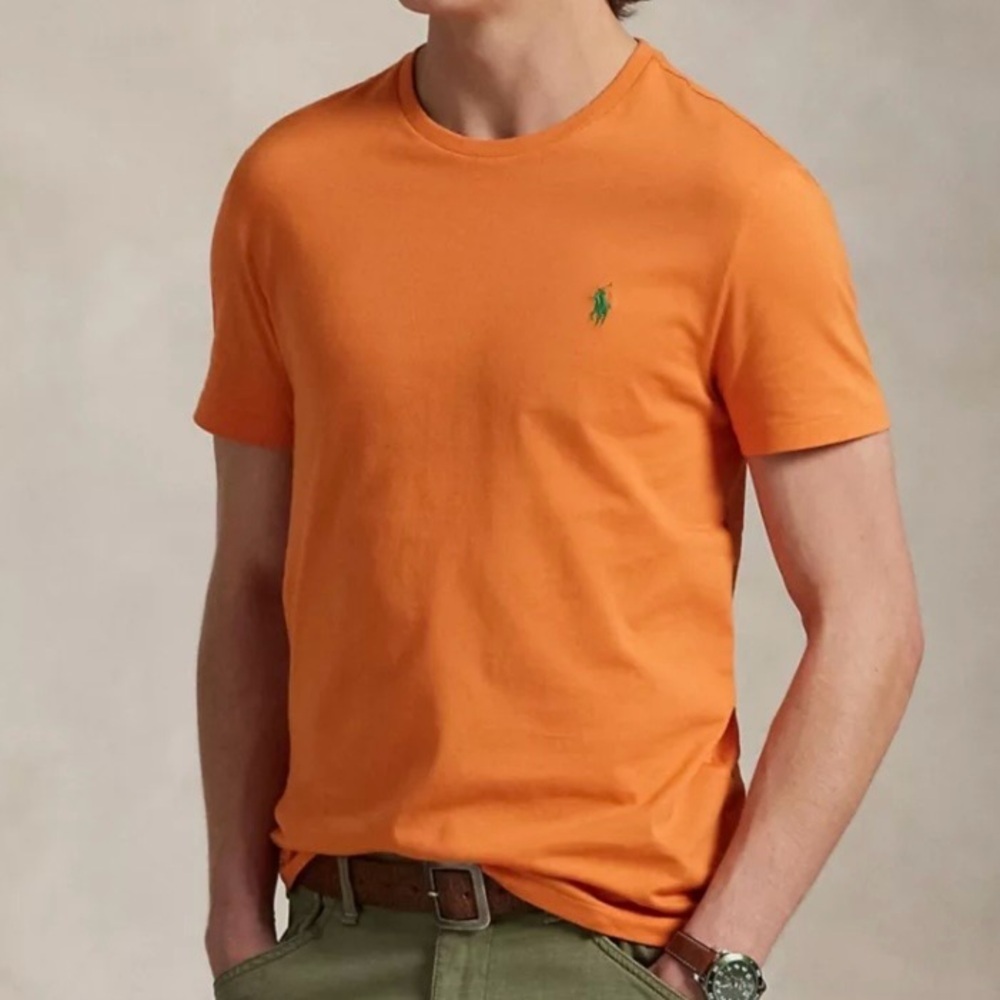Polo by Ralph Lauren Vibrant Orange Men’s Tee